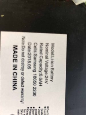 Lawnba 6.6Ah Battery