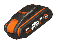 Worx battery logo