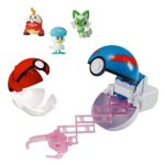 Monster Collection Poketoru-Z & Pokedel-Z Three Pokemon of Departure Set (Master Ball : Super Ball) (Character Toy)