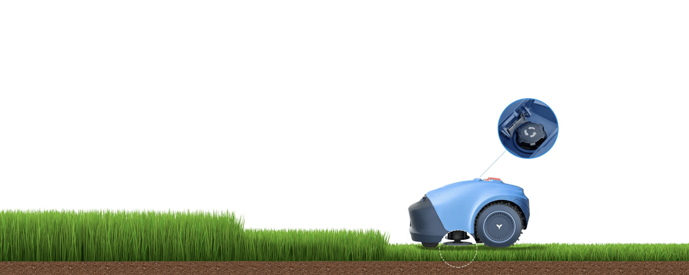 Hooki Neomow with Adjustable mowing height