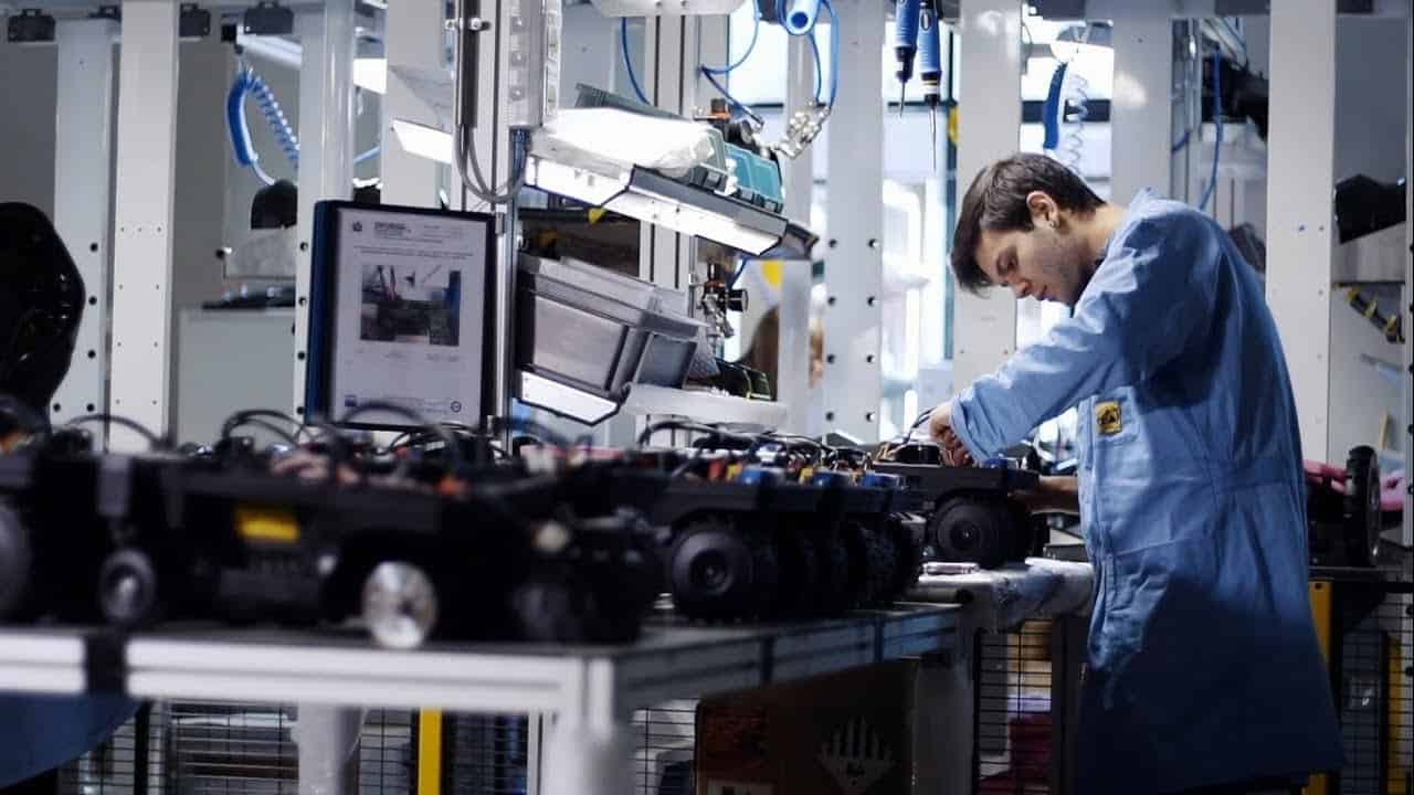 Ambrogio robot made in Italy
