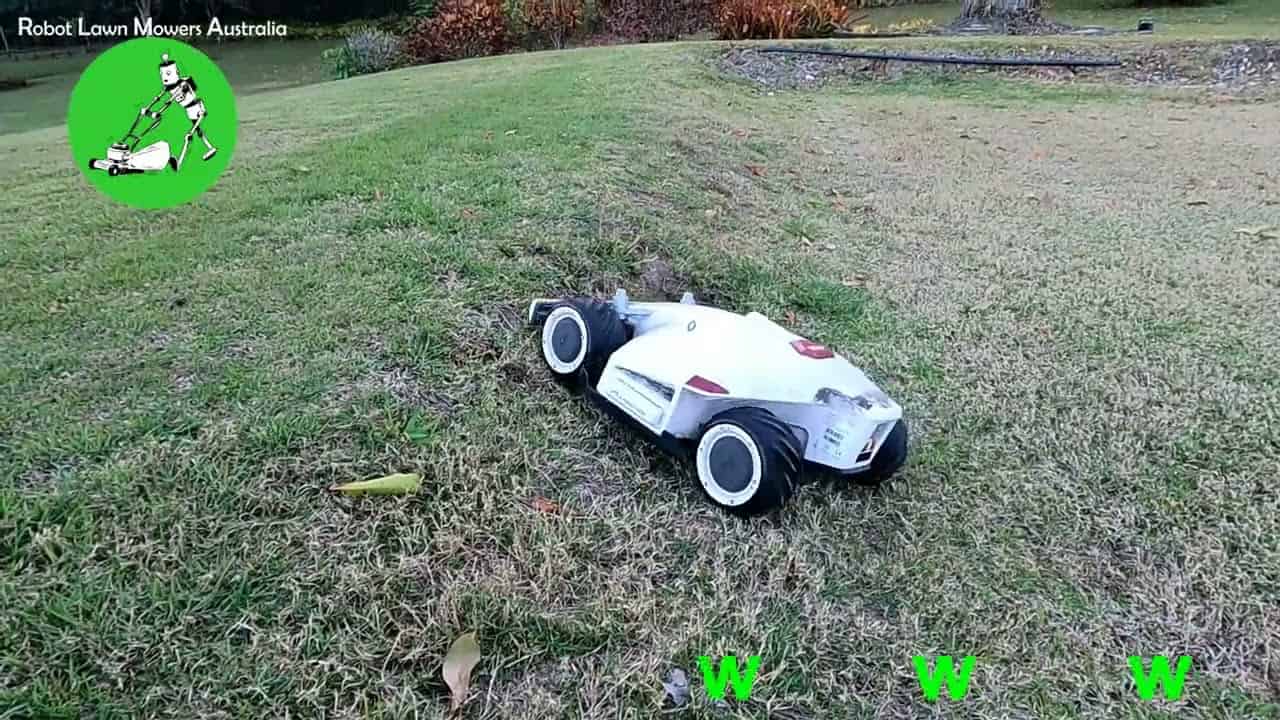 LUBA AWD5000 testing on rough terrain