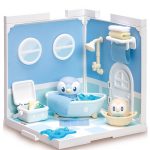 Pokemon PokePiece House Bathroom Piplup & Rowlet, Takara Tomy, TCG Collection (Character Toy)
