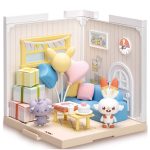 Pokemon PokePiece House Lounge Scorbunny & Espurr, Takara Tomy, TCG Collection (Character Toy)