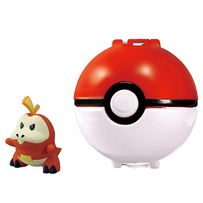 4904810905486-02 Monster Collection Pokedel-Z Fuecoco (Master Ball) Takara Tomy Pokemon, TCG Collection (Character Toy) - Image 1