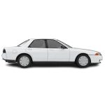 TLV-N194d Nissan Skyline 4 Door Sports Sedan GXi Type X (White) 1992 (Diecast Car) - Image 5