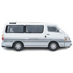 TLV-N216d Toyota Hiace Wagon Super Custom G (White / Silver) 2001 (Diecast Car) - Image 3