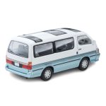 TLV-N208d Toyota Hiace Wagon Super Custom (White / Light Blue) 1990 (Diecast Car) - Image 4