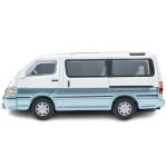 TLV-N208d Toyota Hiace Wagon Super Custom (White / Light Blue) 1990 (Diecast Car) - Image 5