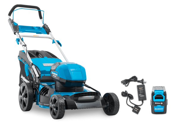Bushranger 36V Brushless 18" Lawn Mower Kit BRU36V9601K5AHL with 5Ah battery and charger