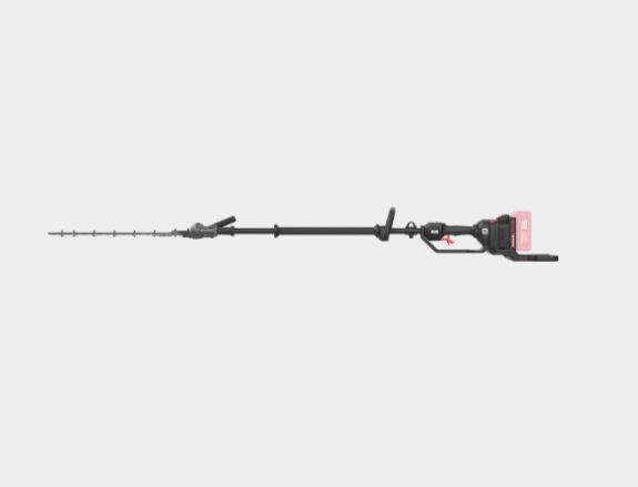 Kress Commercial 60V 55cm Short Shaft Articulating (145°) Pole Hedge Trimmer KC240.9