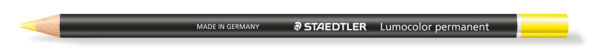 Staedtler Lumocolour Glasochrom Pencil Yellow 12 Pack