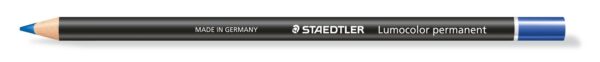 Staedtler Lumocolour Glasochrom Pencil Blue 12 Pack