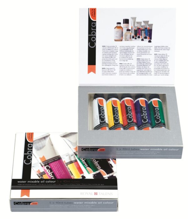 Cobra Water Mixable Oil Starter Set 5 x 40ml