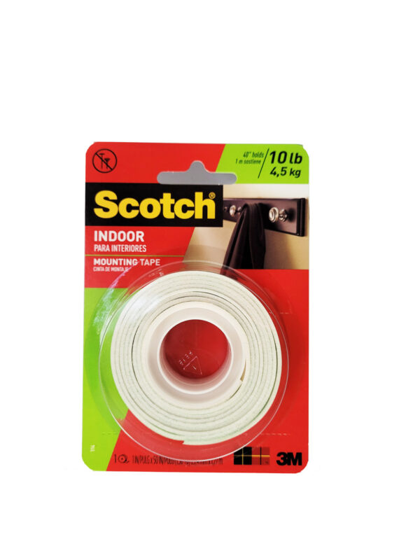 Scotch Indoor Mounting Tape 2.5cm x 1.2m