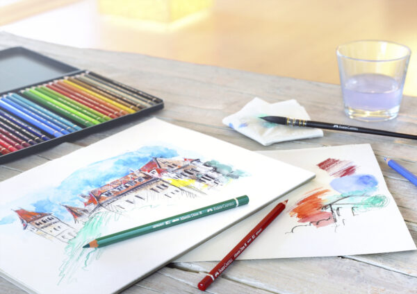 Faber-Castell Albrecht Durer Watercolour Pencils Tin Set of 60 - Image 3