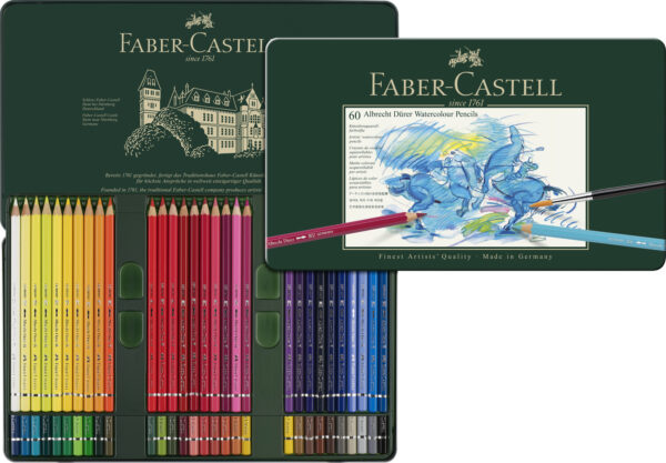 Faber-Castell Albrecht Durer Watercolour Pencils Tin Set of 60