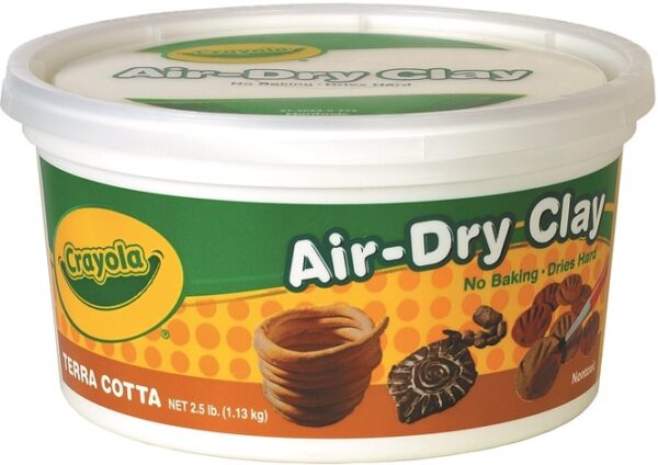 Crayola Air Dry Clay Terracotta 1.13kg