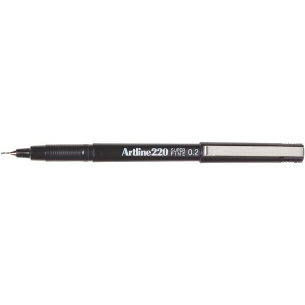 Artline 220 Ultra Fineliner Pen 0.2mm Box of 12 - Image 3