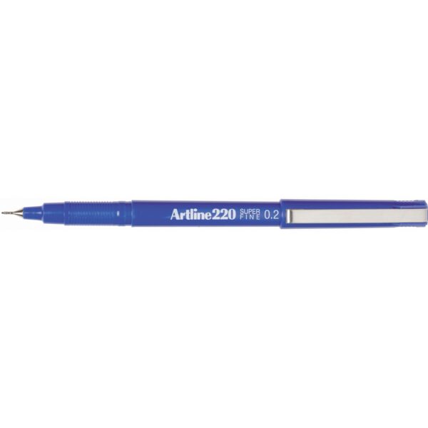 Artline 220 Ultra Fineliner Pen 0.2mm Box of 12