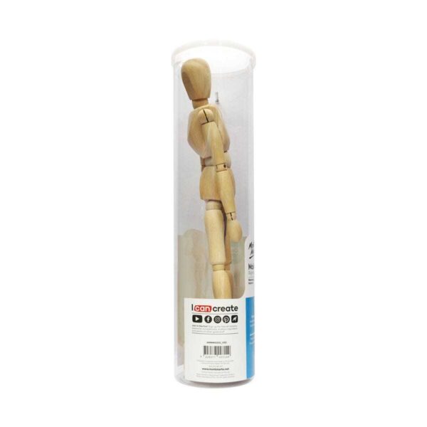 Mont Marte Male Wooden Manikin 30cm/12" - Image 2