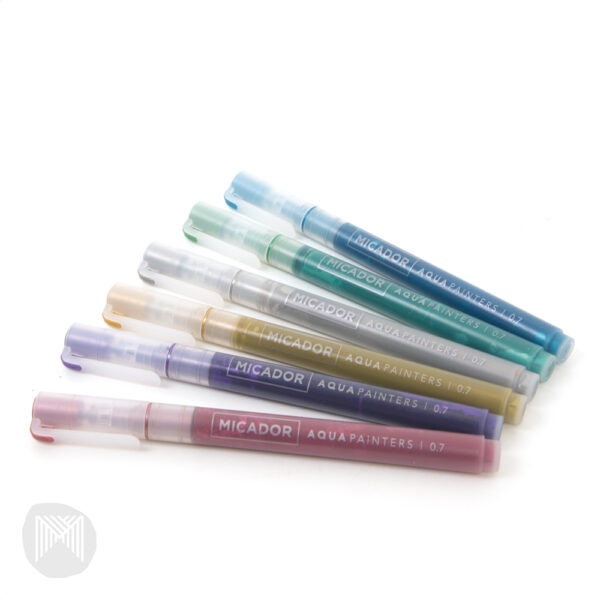 Micador for Artist AquaPainters Metallic Collection 6 Pack - Image 2