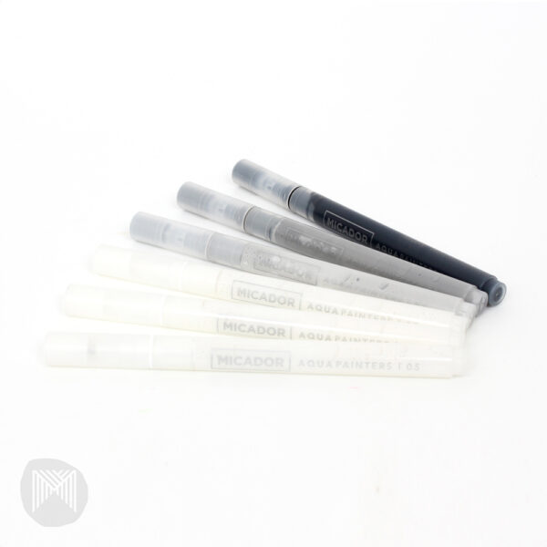 Micador for Artist AquaPainters Winter Collection 6 Pack - Image 2