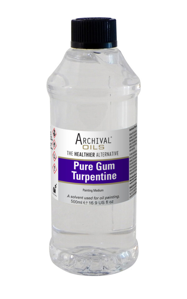 Archival Oils Pure Gum Turpentine 500ml