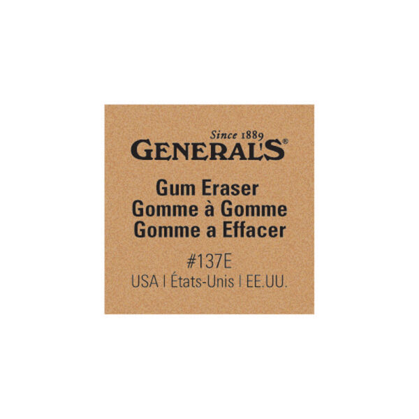 Generals ArtGum Eraser 137E 1x1 Box of 24