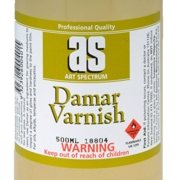 Art Spectrum Damar Varnish 500ml - Image 3