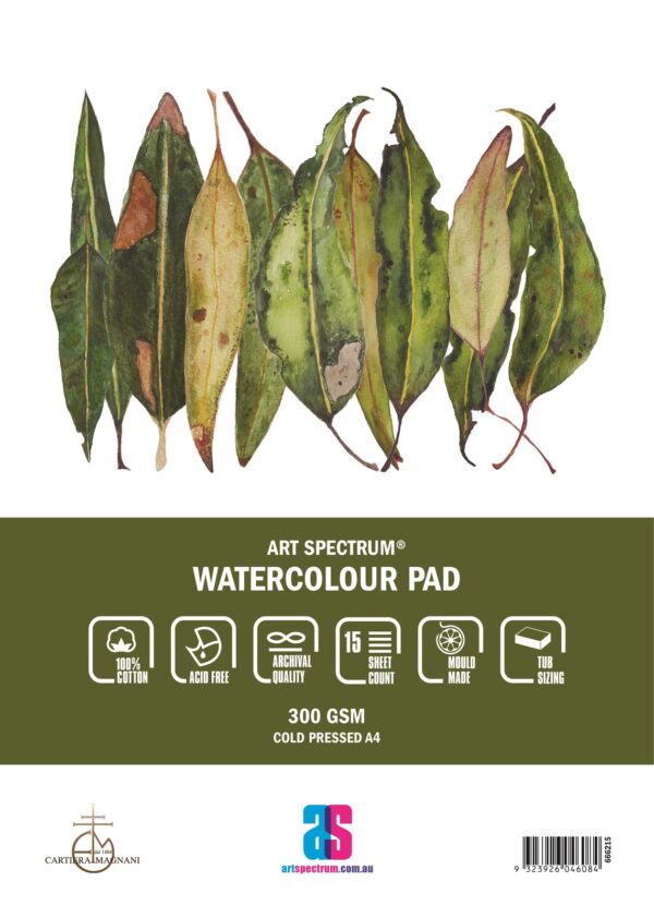 Art Spectrum Watercolour Pad Cold Pressed 15 Sheets of A4