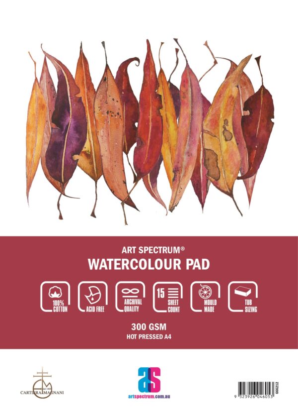 Art Spectrum Watercolour Pad Hot Pressed 15 Sheets of A4