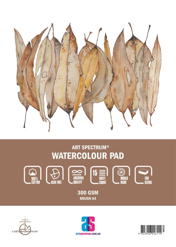 Art Spectrum Watercolour Pad Rough 15 Sheets of A4