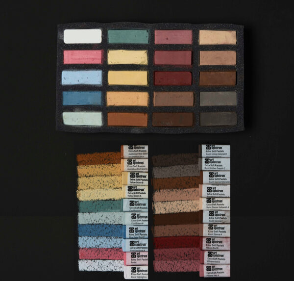 AS Extra Soft Square Pastel Set of 20 - Portrait