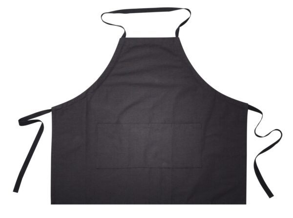 Black 100% Cotton Apron
