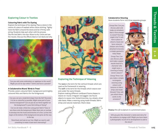 Art Skills Handbook F-6  by Kate Hart - Image 3
