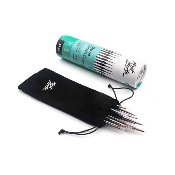 Mont Marte Signature Detail Brush Collection 15 piece set - Image 3