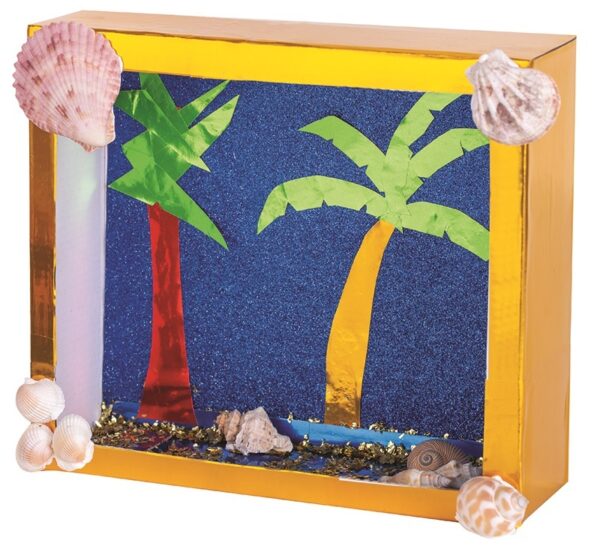 Cardboard Diorama Box Pack of 10 - Image 2