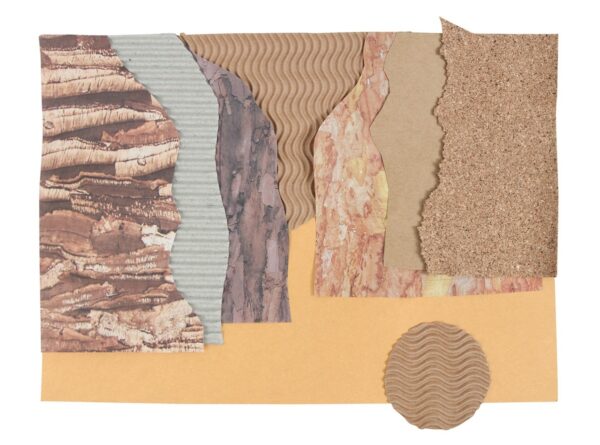 Corrugated Naural Card A4 Pack of 20 Sheets - Image 3