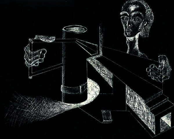 Scratch Art  White reveal, Single Sheet of 550 x 710mm - No Scraper