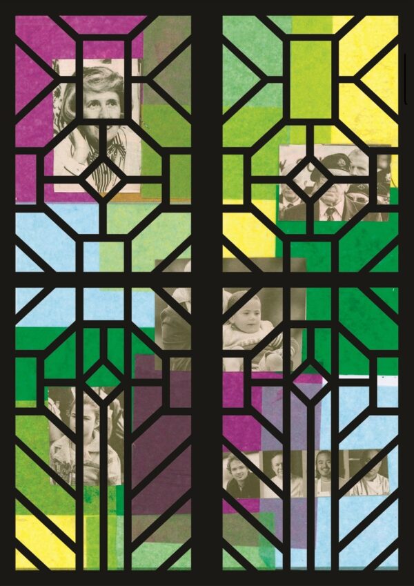 Stained Glass Frames Set of 20 Frames in A4 Sheets - Image 3