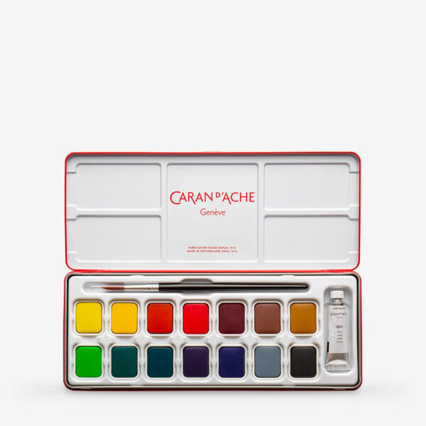 Caran D'Ache Gouache Pan Set of 15