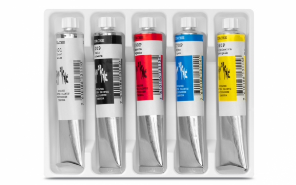 Caran D'Ache Gouache Studio Set of 5 x 21ml Tubes