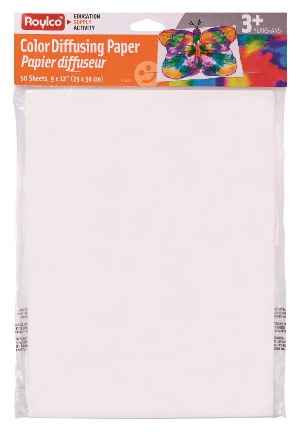 Colour Dispersing Paper 23x30cm 50 Sheets