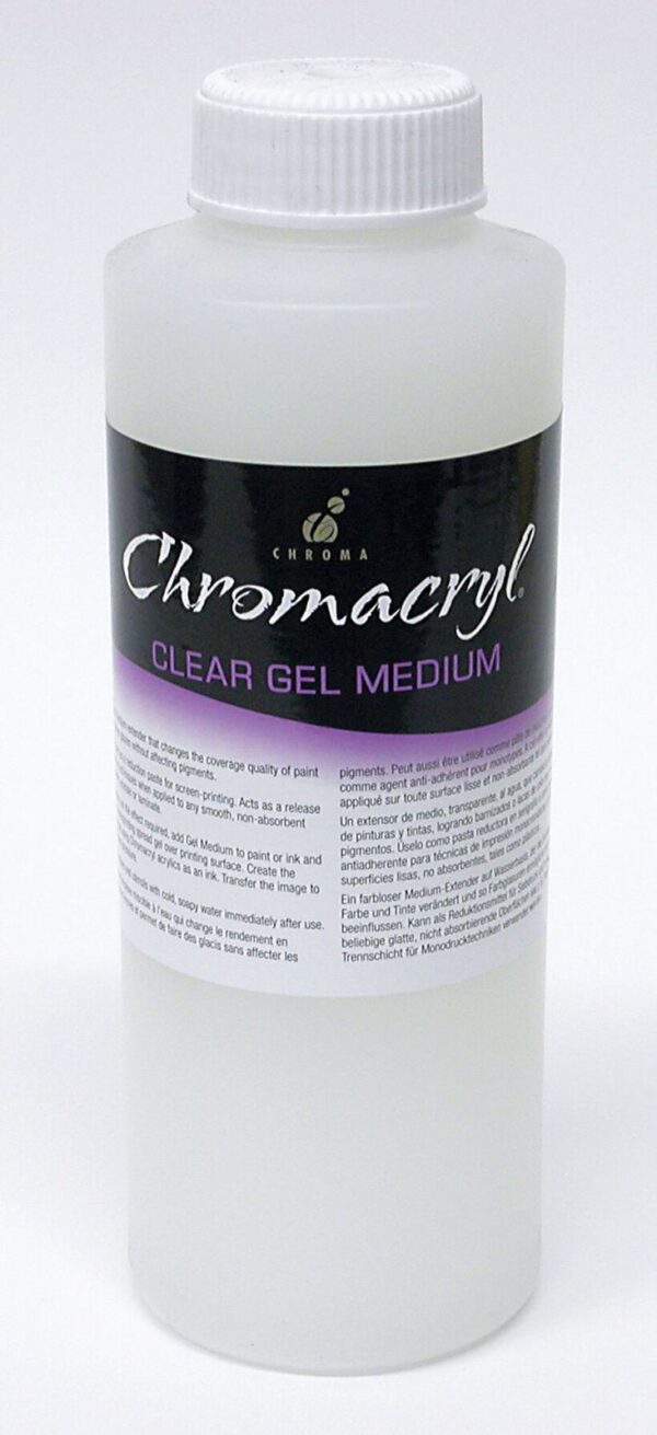 Chromacryl Clear Gel Medium 500ml