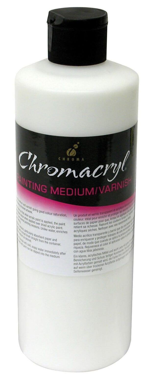 Chromacryl Painting Medium Varnish 500ml