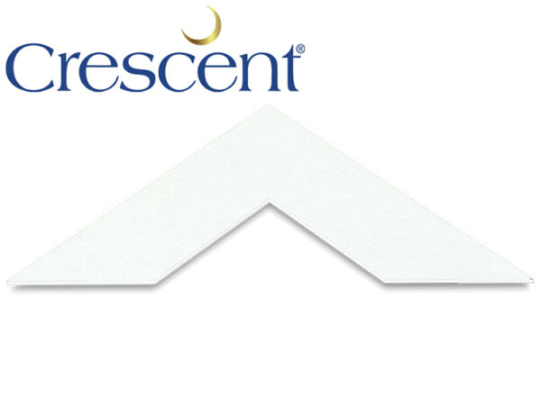 Carton of 25 Crescent Mount Board Very White 32" x 40"
