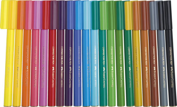 Faber Castell Connector Pens Set 20 - Image 2