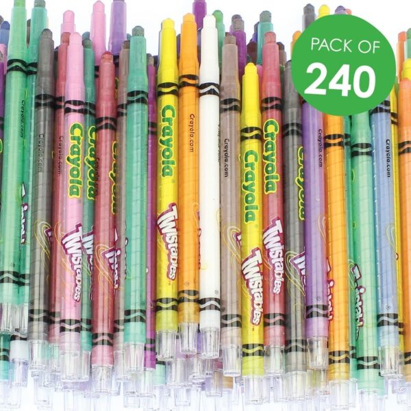 Crayola Twistable Crayons 240 Classpack - Image 2
