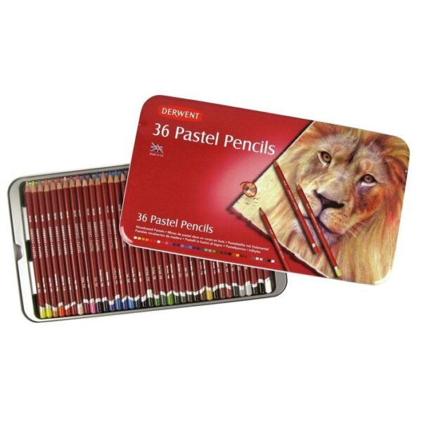 Derwent Pastel Pencils 36 Set - Assorted Colours